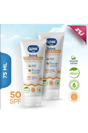 Wee Baby 2'li Güneş Koruyucu 75 ml