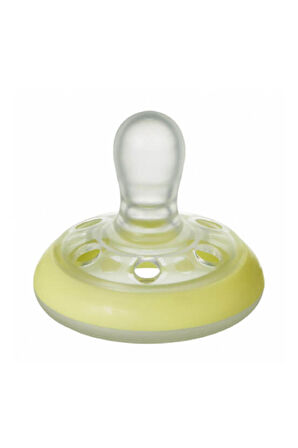 Tommee Tippee Breast-like Gece Emziği 6-18 Ay Sarı