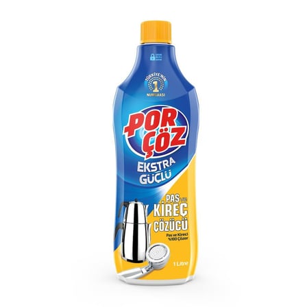 Porçöz Pas ve Kireç Çözücü 1000 ml x4