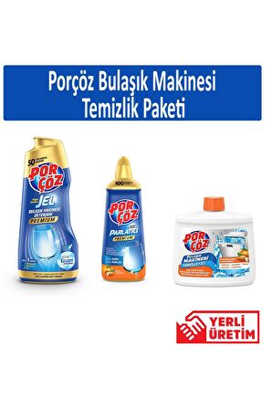 Porçöz Bulaşık Makinesi Temizlik Paketi