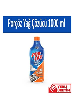 Porçöz Yağ Çözücü 1000 ml x 4 Adet