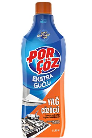 Porçöz 1 lt Yağ Çözücü Sıvı