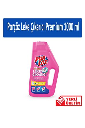 Porçöz Leke Çıkarıcı Premium 1000 ml x 4 Adet