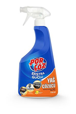 Porçöz Mutfak Yağ Çözücü Sprey 750 ml