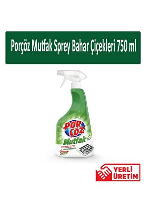 Porçöz Mutfak Temizlik seti (Fırın Temizleyici-Mutfak Temizleyici-Yağ Çözücü-Çok Amaçlı Sprey) 4 x 7