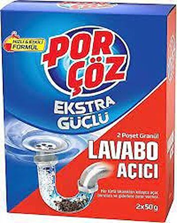 PORÇÖZ LAVABO AÇ 2*50GR