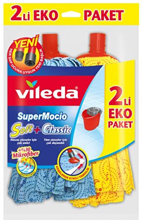 Vileda Paspas Ekonomik Paket 2'li Yedek