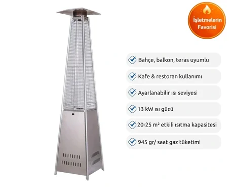Aygaz Piramit Dış Mekan Isıtıcı