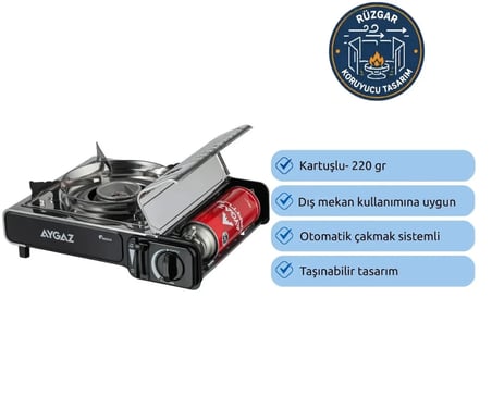 Aygaz MS-BSF Taşınabilir Ekonomik Kamp Ocağı