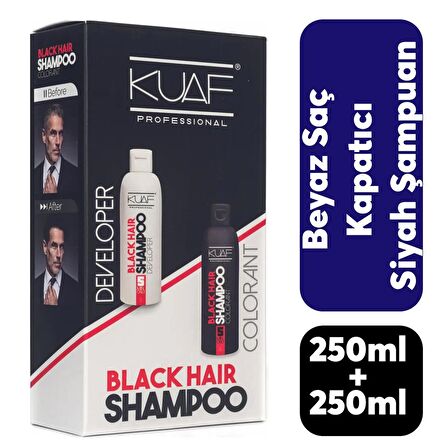 Kuaf Şampuan 250 ml + 250 ml Beyaz Saç Kapatıcı