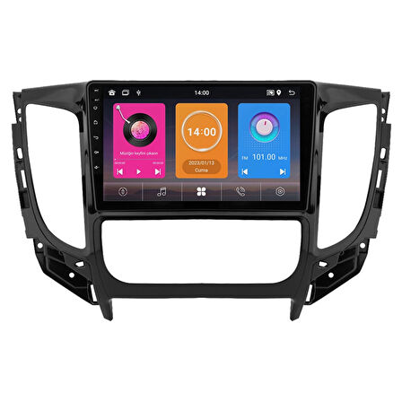 Mitsubishi L200 Android Multimedya Sistemi (2015-2019) CRV-4363XAA