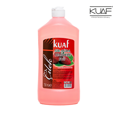 Kuaf Ağda Temizleme Yağı Çilek 750 Ml.