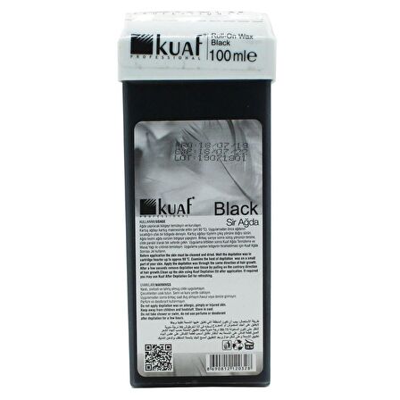 Kuaf Kartuş Sir Ağda Black 100 Ml