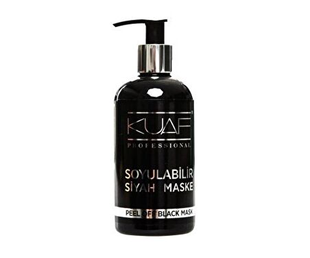 Kuaf Siyah Soyulabilir Maske 250 Ml