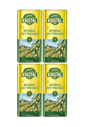 Riviera Zeytinyağı 5 Lt 4 Adet 1 Koli