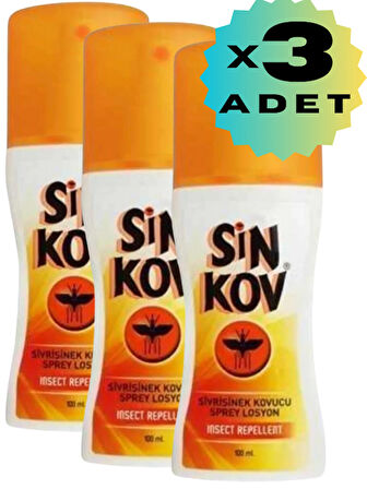 3Lü SİNKOV Sivrisinek Ve Karasinek Kovucu Losyon 100 ml x 3 ADET