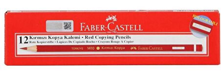 Faber Castell Kırmızı Kopya Kalem 12 Adet