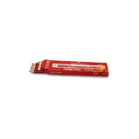 Faber Castell Kırmızı Kopya Kalemi 12 Adet 1410 (3'lü paket)