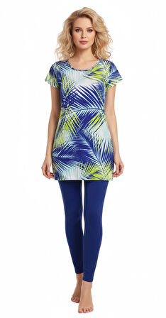 HAWAİ YAPRAK BASKI TAKIM 22215 ŞAHİNLER