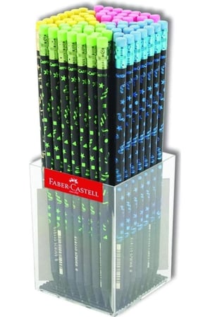 Faber-Castell Kurşun Kalem 1192 Party Desenli (72 Li Paket)