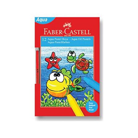 Faber-Castell Aqua Pastel Boya 12 Renk