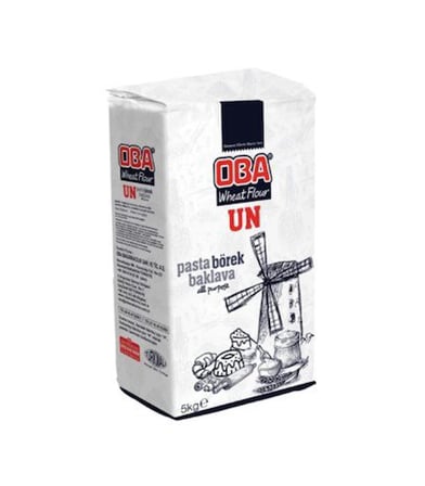 Oba Buğday Unu 5 kg | Tatlı Tarifleri İçin
