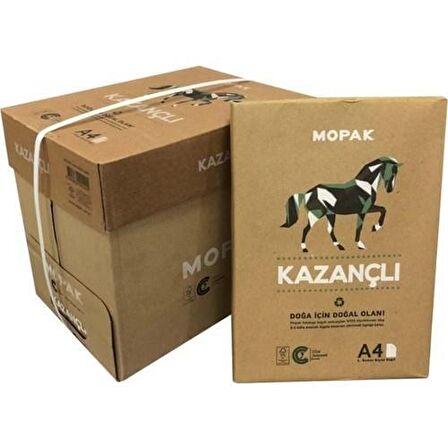 Mopak Kazançlı Ofis A4 80 Gr/m² Fotokopi Kağıdı (5'li Paket / Koli)