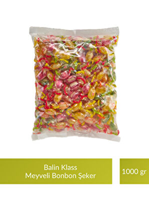 Balin Poşet Klass Meyveli Bonbon Şeker 1000 gr