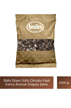 Balin Düşes Çikolata Kaplı Kahve Aromalı Sert Şeker 1000 gr x 2 Adet