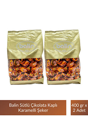 Balin Karamel Sütlü Şeker 400 gr x 2 Adet