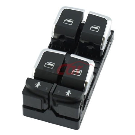 Vag Cam Acma Kapama Anahtarı Surucu Tarafı Dortlu Audı A6 11> A7 11> Q3 12> - Kraw An-1510