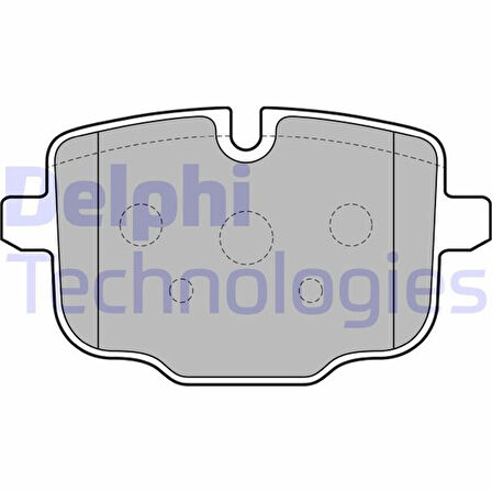 Bmw Arka Fren Balatası Bmw F10 F11 N53 N57 - Delphi Lp2246