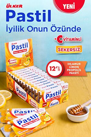 Ülker Pastil Ihlamur&Limon&Propolis x12 Adet