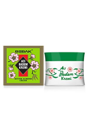 Bebak Acı Badem Kremi Kavanoz 70 ml 2 Adet