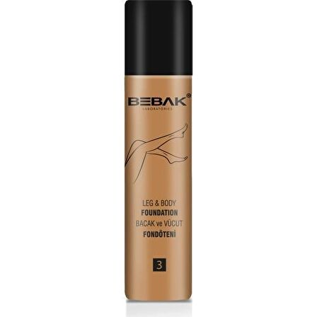 Bebak Bacak Fondöteni No3 Tan 75ML
