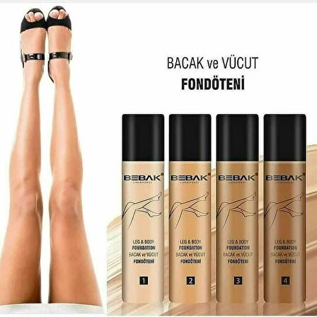 Bebak Bacak Fondöteni No3 Tan 75ML