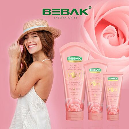 BEBAK GÜL ÖZLÜ EL VE VÜCUT NEMLENDİRİCİ KREM 20 ML 