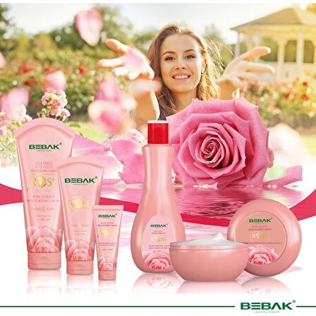 BEBAK GÜL ÖZLÜ EL VE VÜCUT NEMLENDİRİCİ KREM 20 ML 