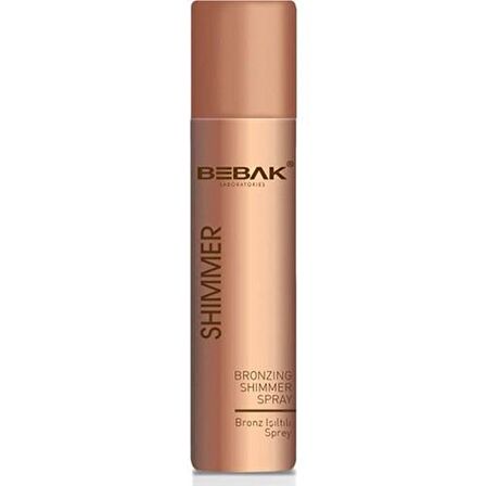 Bebak Bronzing Shimmer Işıltılı Vücut Spreyi 75Ml