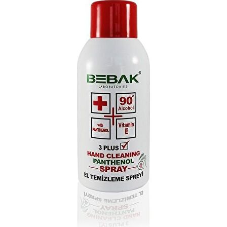  Bebak El Temizleyici Sprey 150 ml