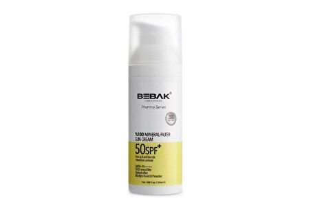 BEBAK PHARMA MİNERAL GÜNEŞ KREMİ SPF50+ 50 ML