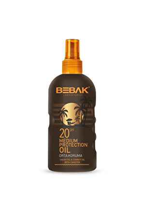 Bronzlaştırıcı Yağ 20 Spf 150 Ml