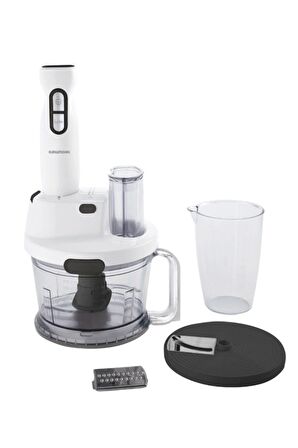 Grundig Beyaz Bl 4781 Rendeli 700 Watt El Blender Seti