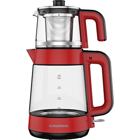 Grundig CM 4054 K 1900 W Çay Makinesi Kırmızı 