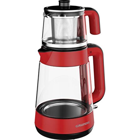 Grundig CM 4054 K 1900 W Çay Makinesi Kırmızı 