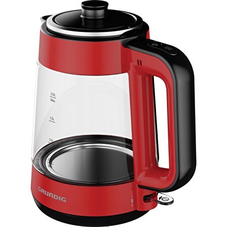 Grundig CM 4054 K 1900 W Çay Makinesi Kırmızı 