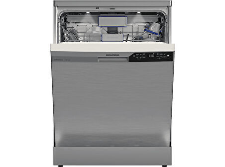 GRUNDIG GPDF 11853 I C Enerji Sınıfı 16 Kişilik 11 Programlı Bulaşık Makinesi Gri