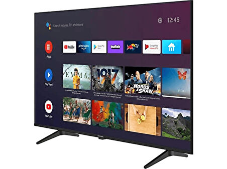 GRUNDIG 75 GHU 7505 B 75 inç 189 Ekran Uydu Alıcılı Android Smart 4K Ultra HD LED TV Siyah