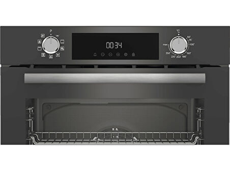 GRUNDIG GEBM 12302 ZG 72l Ankastre Fırın Gri