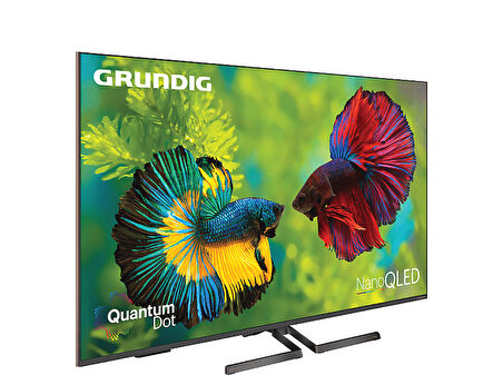 GRUNDIG 55 GHQ 9500 55 inç 139 Ekran Uydu Alıcılı Google Smart 4K Ultra HD QLED TV Antrasit